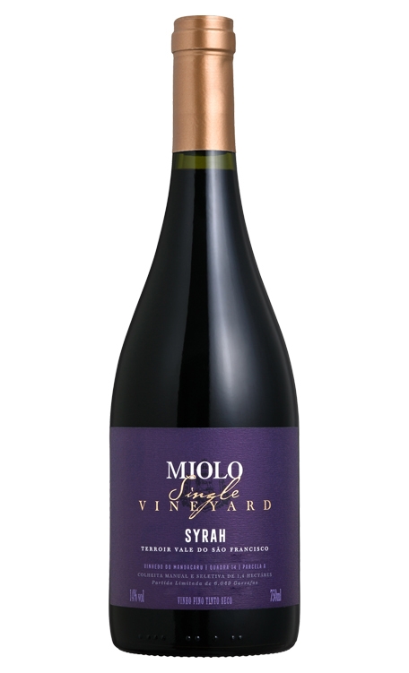 Vinho Miolo Tinto Seco Brasil Single Vineyard Syrah 750ml
