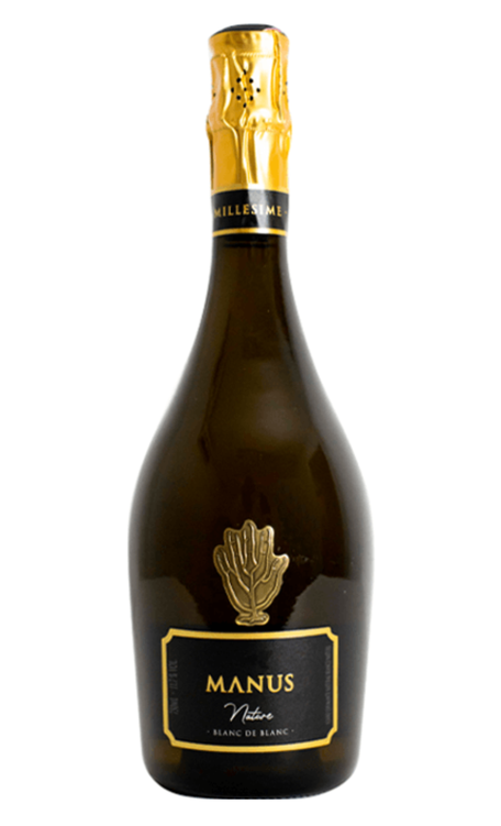 Espumante Manus Branco Nature Brasil Sur Lie Chardonnay 750ml