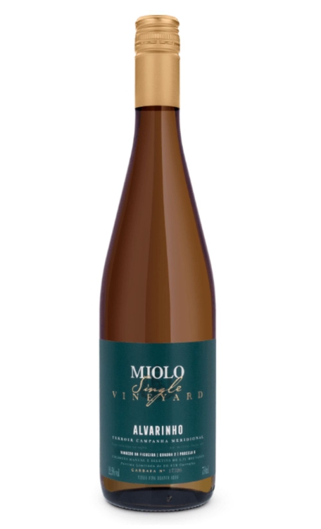 Vinho Miolo Branco Seco Brasil Single Vineyard Alvarinho 750ml