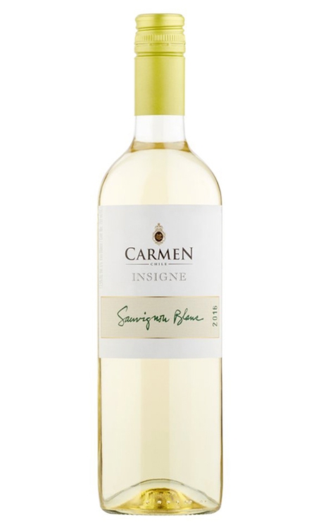 Vinho Viña Carmen Branco Seco Chile Insigne Sauvignon Blanc 750ml