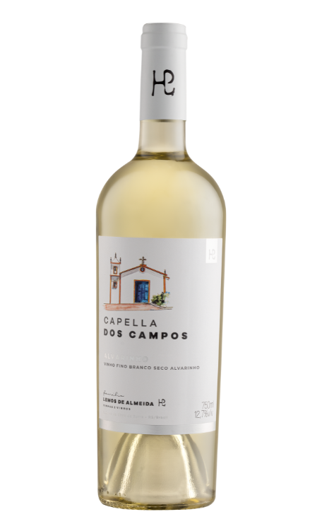 Vinho Família Lemos de Almeida Branco Seco Brasil Capella dos Campos Alvarinho 750ml
