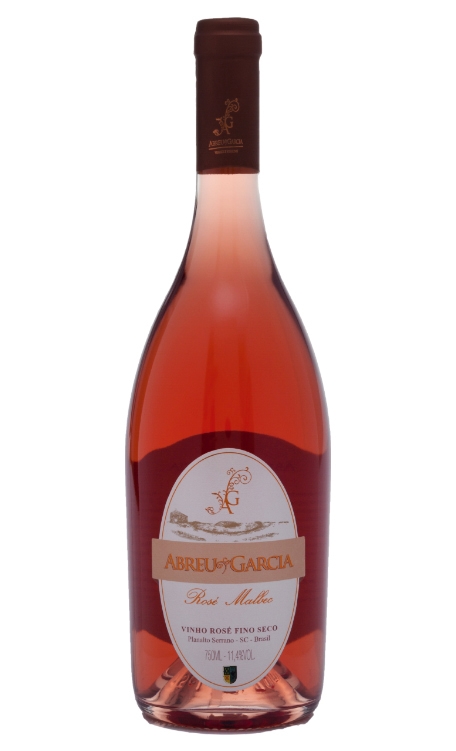 Vinho Abreu Garcia Rosé Seco Brasil Malbec 750ml
