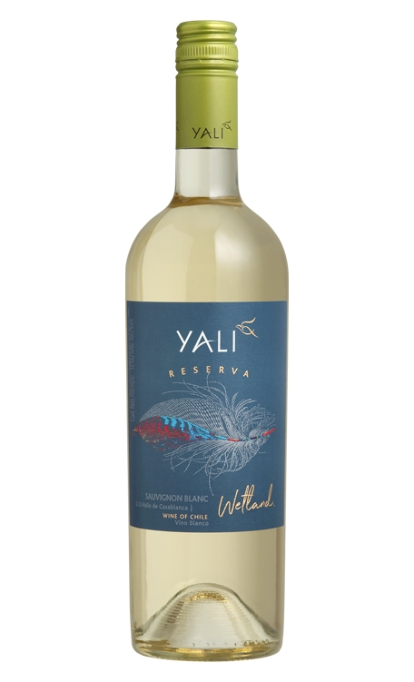 Vinho Yali Branco Seco Chile Wetland Reserva Sauvignon Blanc 750ml