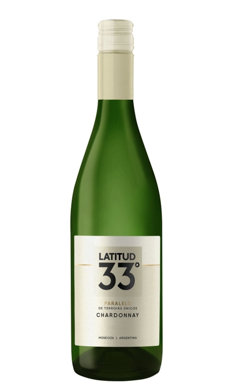 Vinho Latitud 33 Branco Seco Argentina Chardonnay 750ml