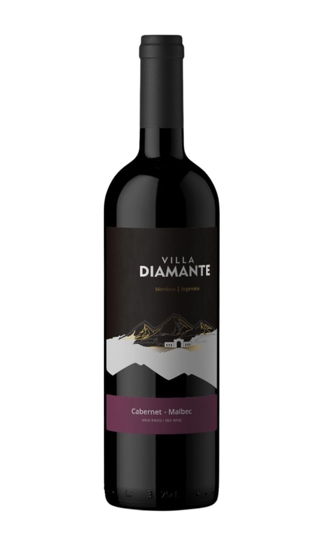 Vinho Villa Diamante Tinto Seco Argentina Cabernet Sauvignon, Malbec 750ml