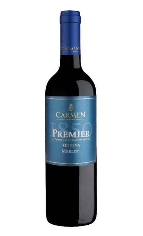 Vinho Viña Carmen Tinto Seco Chile Reserva Merlot 750ml