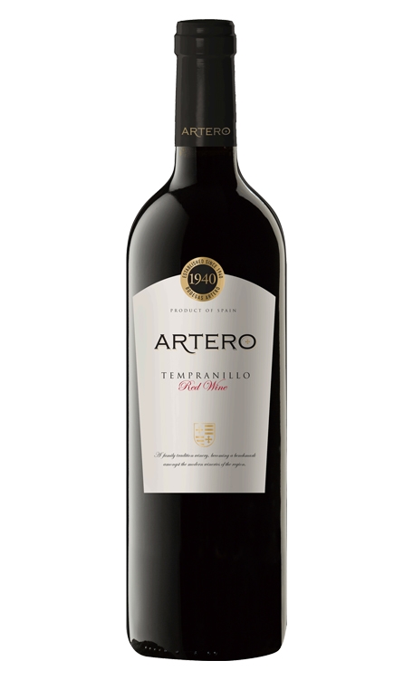 Vinho Bodegas Muñoz Tinto Seco Espanha Artero Tempranillo 750ml
