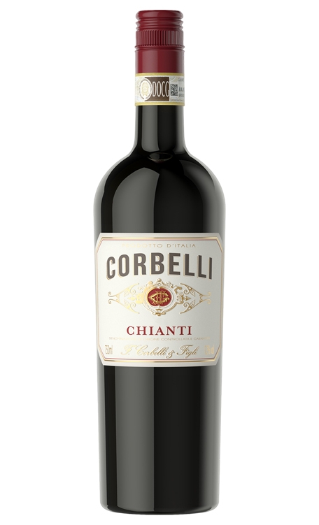 Vinho Castellani Tinto Seco Itália Corbelli Chianti D.o.c.g Canaiolo, Ciliegiolo, Sangiovese 750ml