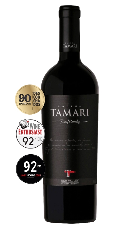 Vinho Tamarí Tinto Seco Argentina dos Mundos Blend 2013 750ml