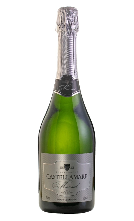 Espumante Castellamare Branco Moscatel Brasil Moscato 750ml