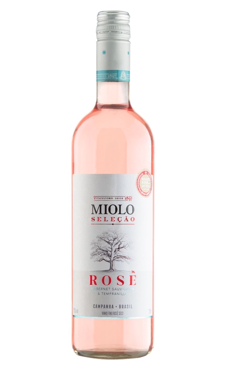 Vinho Miolo Rosé Seco Brasil Seleção Cabernet Sauvignon, Tempranillo 750ml