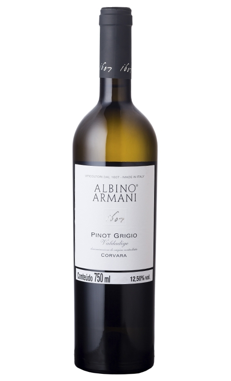 Vinho Albino Armani Branco Seco Itália Pinot Grigio, Pinot Noir 750ml