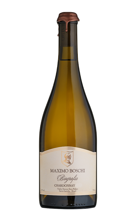 Vinho Maximo Boschi Branco Seco Brasil Biografia Chardonnay 2015 750ml