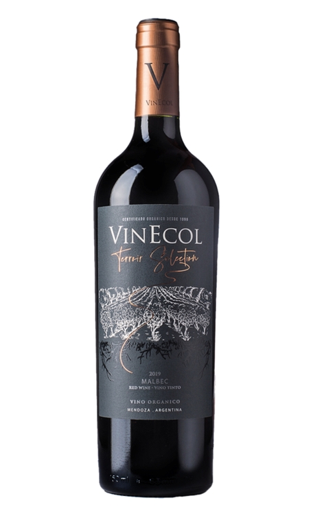 Vinho Vinecol Tinto Seco Argentina Terroir Selection Malbec 750ml - 12 Unidades