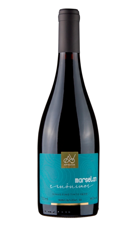 Vinho Vinícola Arte Viva Tinto Seco Brasil Sinônimos Marselan 750ml