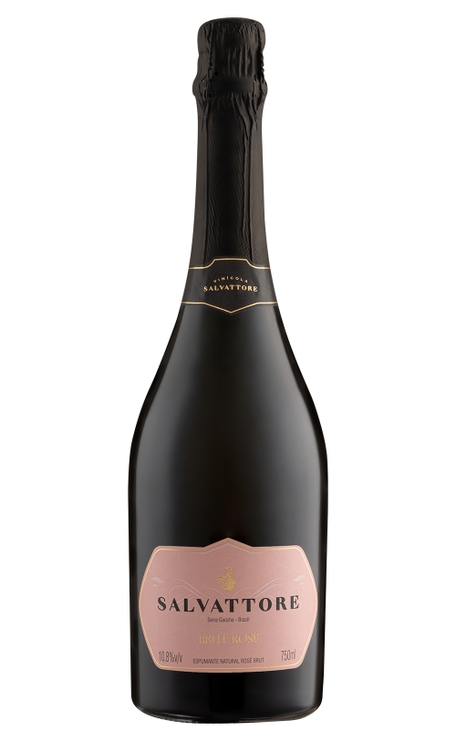 Espumante Salvattore Rosé Brut Brasil Chardonnay, Pinot Noir 750ml
