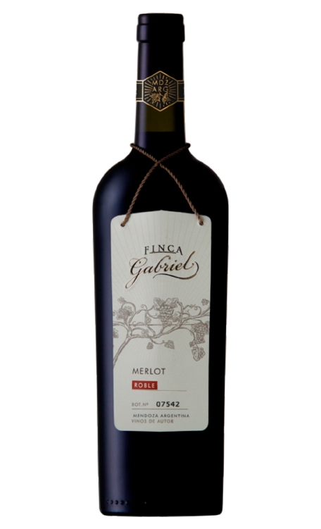 Vinho Jorge Rubio Tinto Seco Argentina Finca Gabriel Roble Merlot 750ml