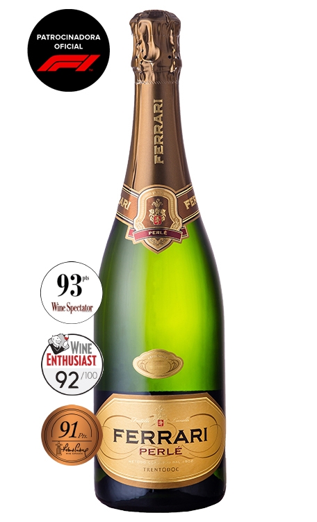 Espumante Ferrari Trento Branco Brut Itália Perlé Chardonnay 750ml