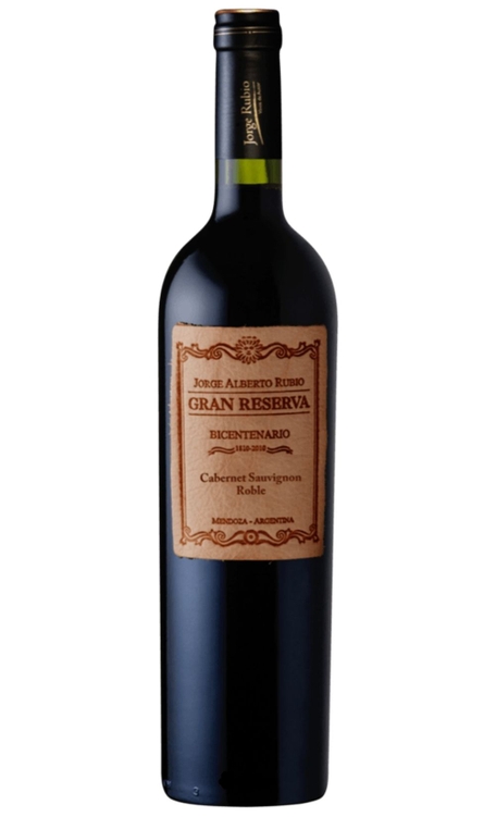 Vinho Jorge Rubio Tinto Seco Argentina Bicentenário Gran Reserva Malbec 750ml