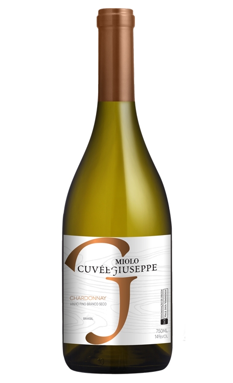Vinho Miolo Branco Seco Brasil Cuvée Giuseppe Chardonnay 750ml