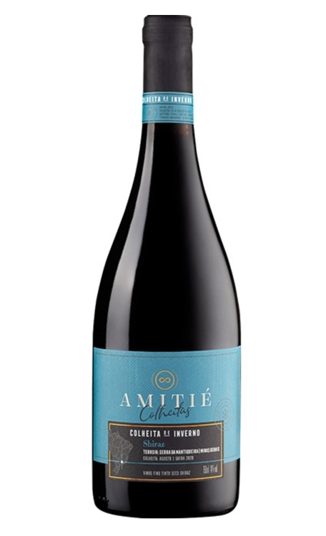 Vinho Amitié Tinto Seco Brasil Colheitas de Inverno Syrah 750ml
