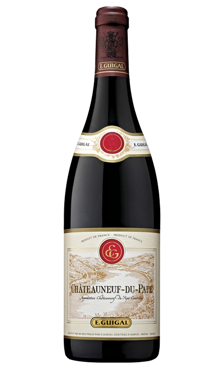 Vinho E.guigal Tinto Seco França Châteauneuf Du Pape Grenache, Mourvèdre, Syrah 750ml