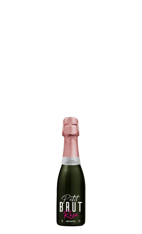 Espumante Gran Legado Rosé Brut Brasil Charmat Merlot, Pinotage 187ml