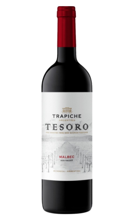 Vinho Trapiche Tinto Seco Argentina Tesoro Malbec 750ml