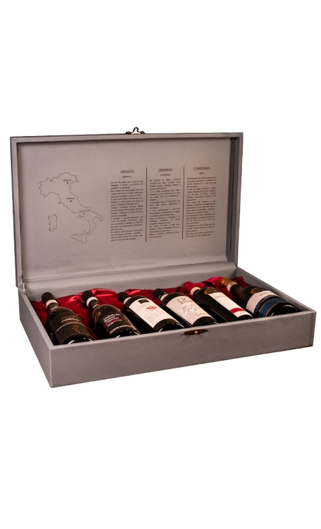 Le Primeur Vino Rosso Biologico 5本セット Compre Combo Selezione Vini Italiani - Vêneto | Úmbria | Campânia