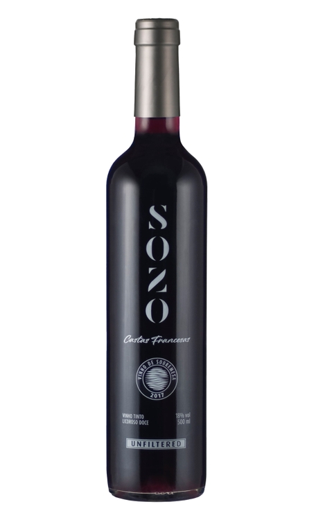 Vinho Sozo Tinto Suave Brasil Cabernet Franc, Merlot, Petit Verdot 500ml