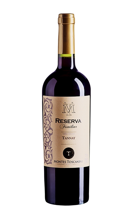 Vinho Montes Toscanini Tinto Seco Uruguai Reserva Familiar Tannat 750ml