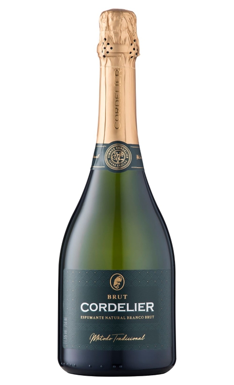 Espumante Cordelier Branco Brut Brasil Champenoise Chardonnay, Pinot Noir, Riesling 750ml