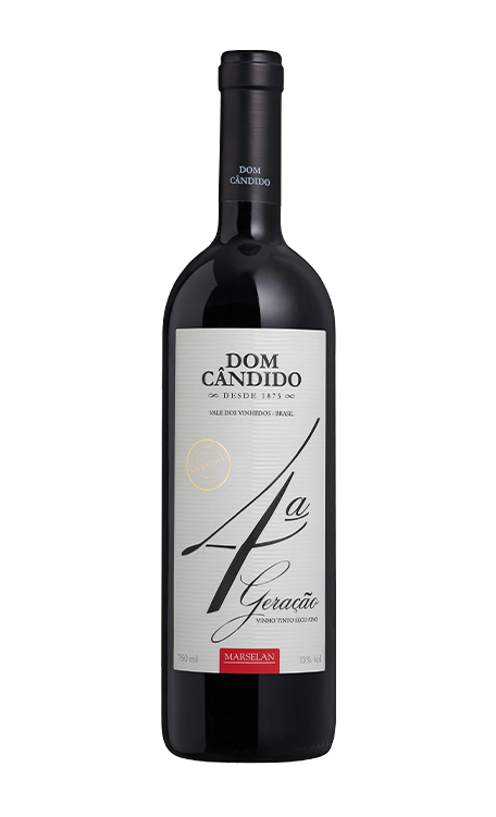 Vinho Dom Cândido Tinto Seco Brasil 4ª Geração Marselan 750ml