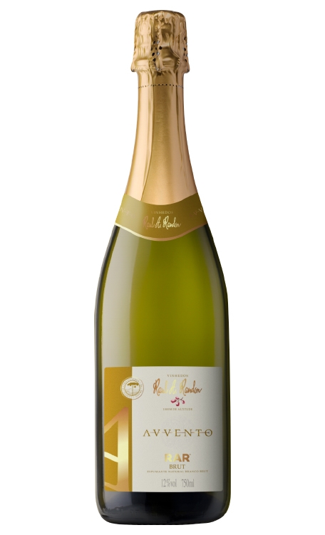 Espumante Rar Branco Brut Brasil Avvento Chardonnay, Pinot Noir 750ml