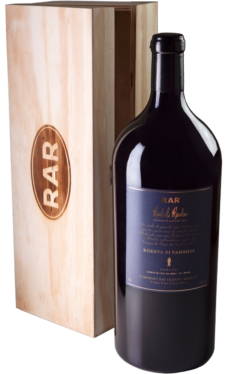 Vinho Rar Tinto Seco Brasil Riserva Di Famiglia Cabernet Sauvignon, Merlot 6l