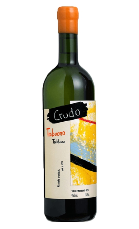 Vinho Crudo Branco Seco Brasil Trebuono Trebbiano 750ml