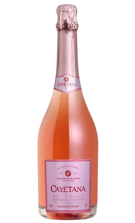 Espumante Finca La Cayetana Rosé Brut Brasil Altos Paraíso Blend 750ml