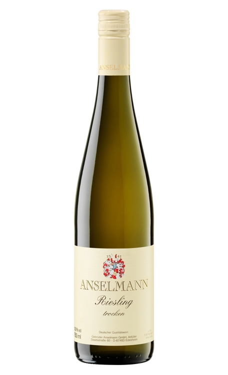Vinho Anselmann Branco Seco Alemanha Trocken Riesling 750ml
