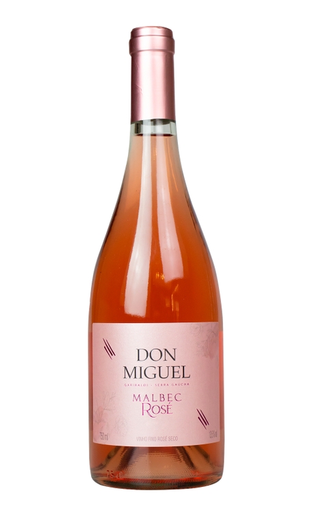 Vinho Don Miguel Rosé Seco Brasil Malbec 750ml