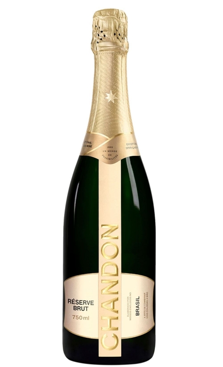 Espumante Chandon Branco Brut Brasil Reserve Chardonnay, Pinot Noir, Riesling 750ml
