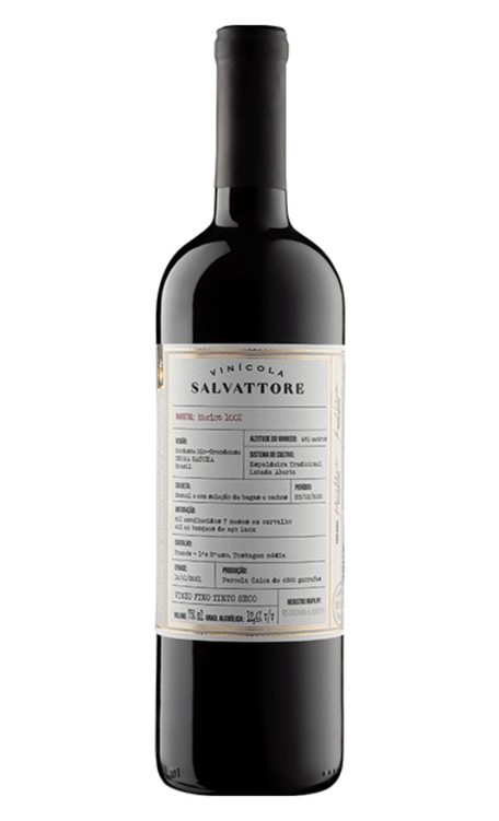 Vinho Salvattore Tinto Seco Brasil Clássico Merlot 750ml