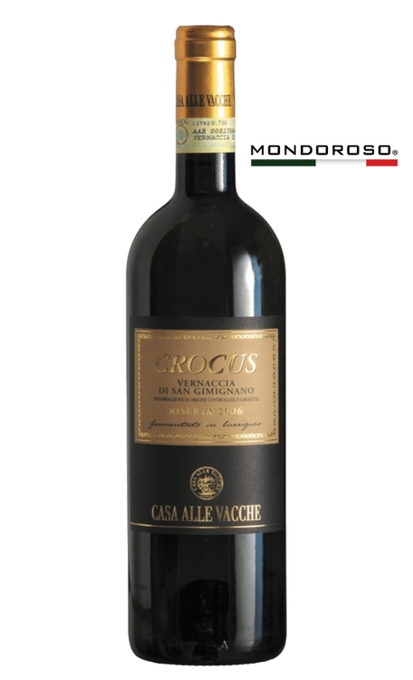 Vinho Casa Alle Vacche Branco Seco Itália Crocus Riserva Vernaccia 750ml