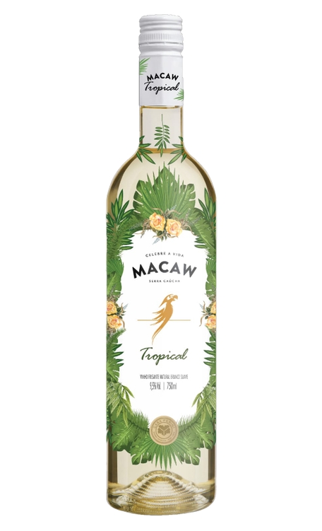 Frisante Casa Perini Branco Suave Brasil Macaw Moscato 750ml