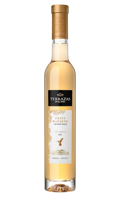 Vinho Terrazas de Los Andes Branco Seco Argentina Late Harvest Petit Manseng 375ml