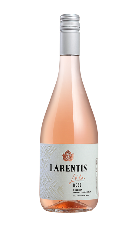 Vinho Larentis Rosé Seco Brasil Lola Cabernet Franc, Merlot 750ml
