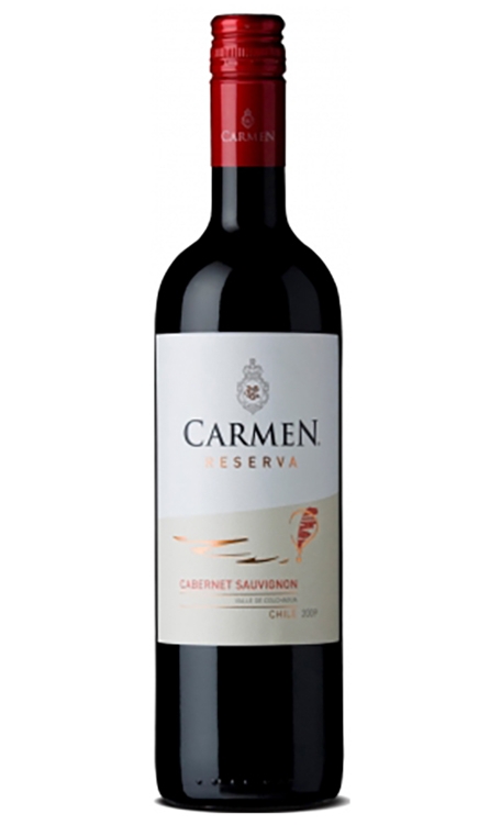Vinho Viña Carmen Tinto Seco Chile Reserva Cabernet Sauvignon 750ml