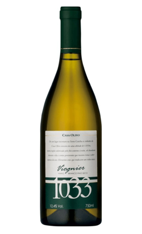 Vinho Casa Olivo Branco Seco Brasil 1033 Viognier 750ml