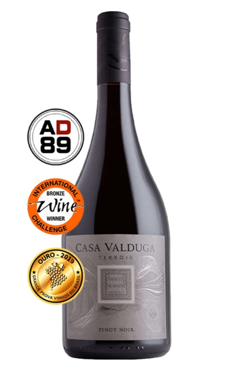 Vinho Casa Valduga Tinto Seco Brasil Terroir Pinot Noir 750ml