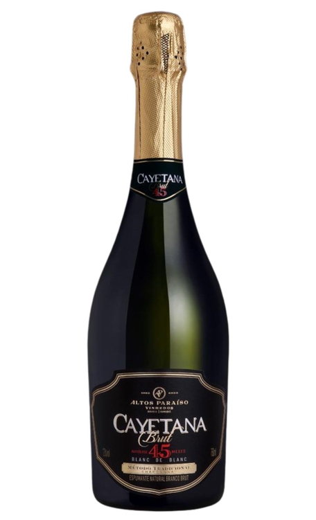 Espumante Finca La Cayetana Branco Brut Brasil Blanc de Blanc Chardonnay 750ml