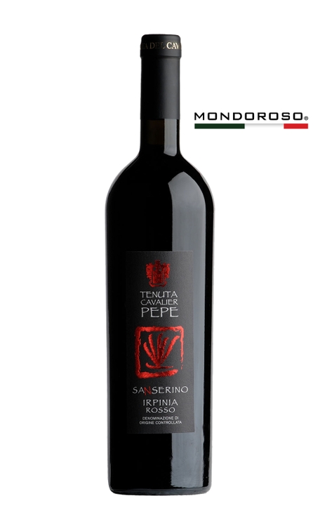 Vinho Tenuta Cavalier Pepe Tinto Seco Itália Irpinia Sanserino Rosso D.o.c Aglianico, Sangiovese 750ml